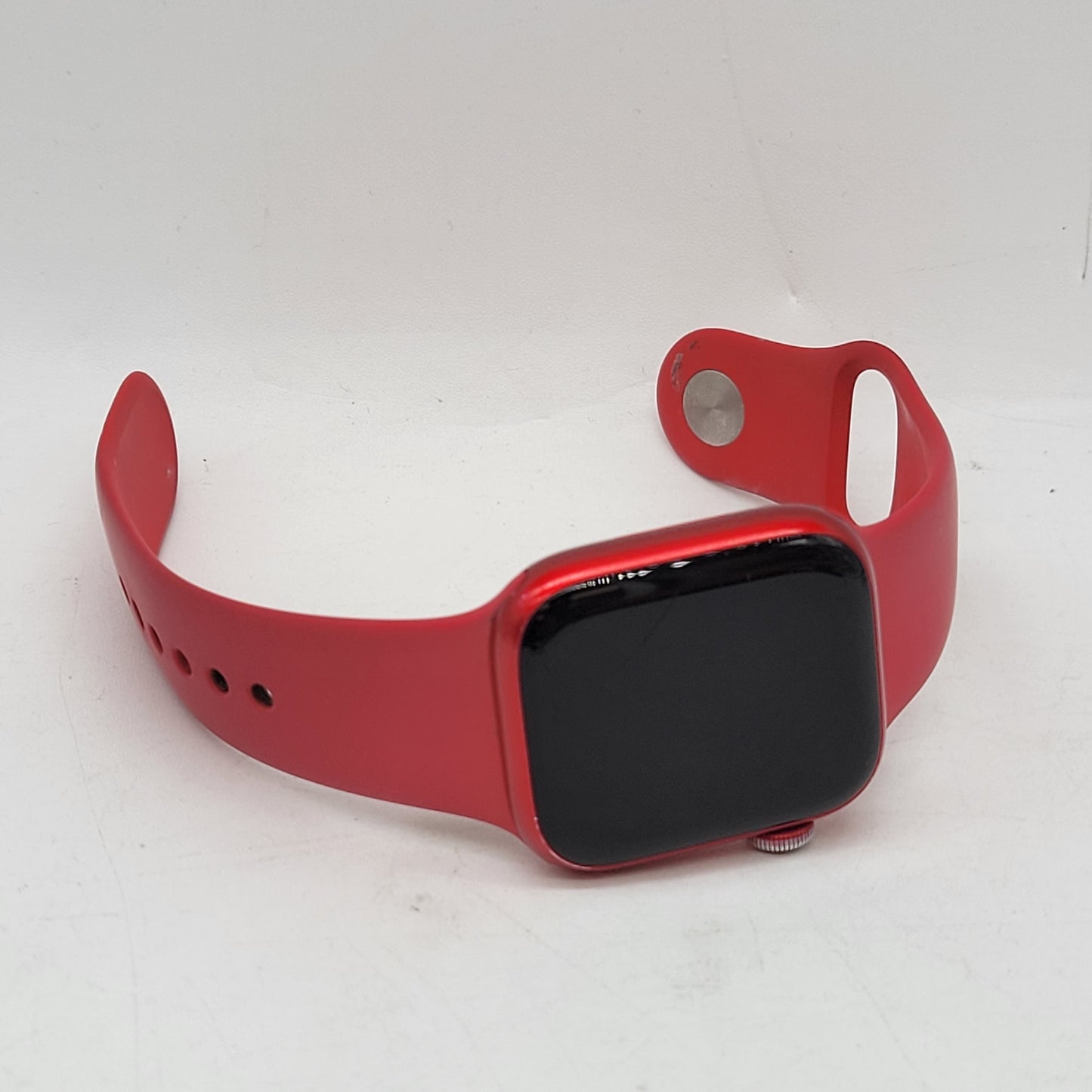 GPS Only Apple Watch Series 8 41MM Product Red Aluminum Red Sport Band A2770