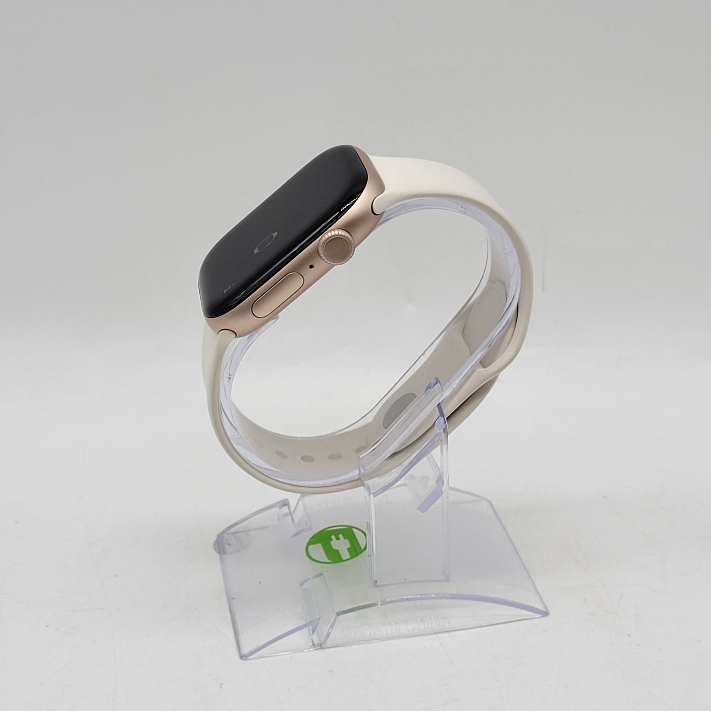 GPS Only Apple Watch Series 10 46MM Gold Aluminum Starlight Sport Band MWWT3LW/A