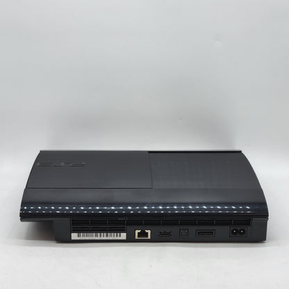 Sony PlayStation 3 Super Slim PS3 500GB Black Console Gaming System CECH-4301C
