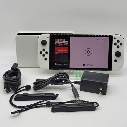 Nintendo Switch OLED Video Game Console HEG-001 White