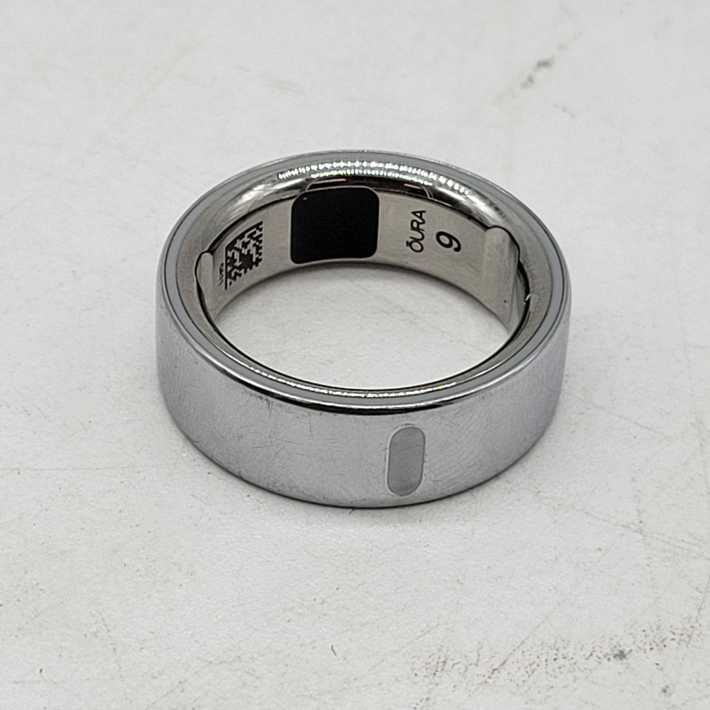 Oura Ring 4 9 Silver Titanium Smart Ring OA12