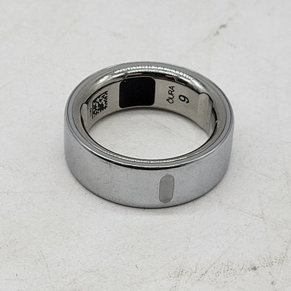 Oura Ring 4 9 Silver Titanium Smart Ring OA12