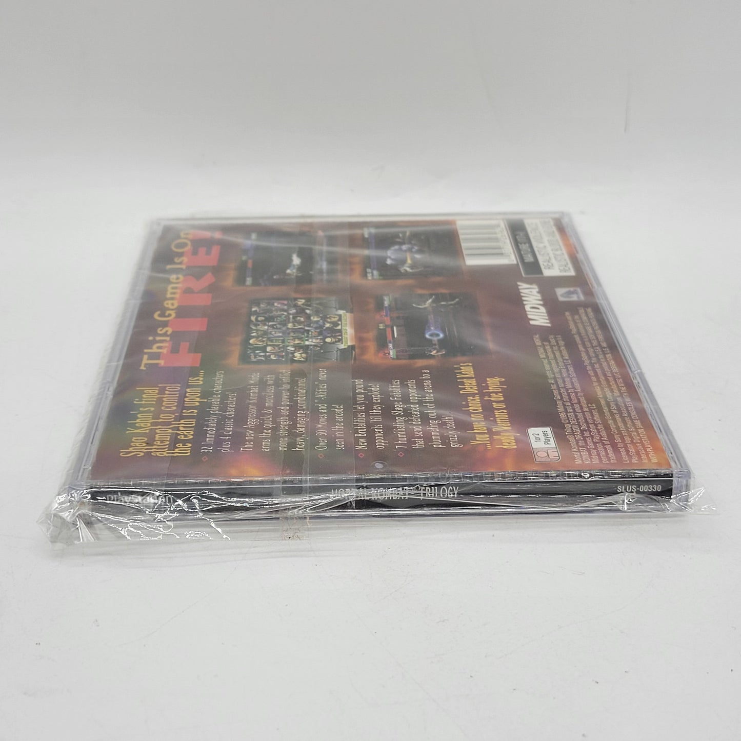 New Mortal Kombat Trilogy (Sony PlayStation 1 PS1, 1995)