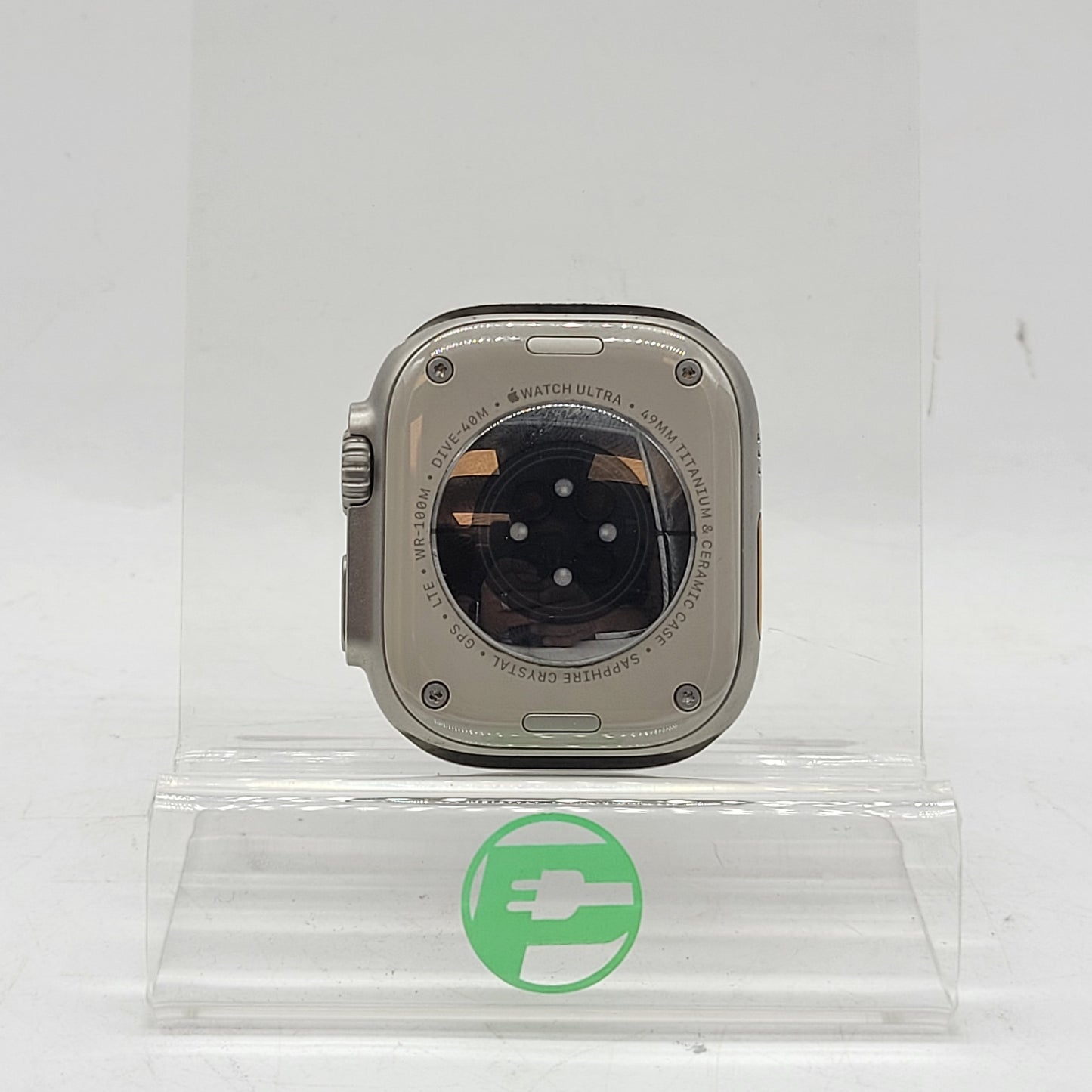 Unlocked Apple Watch Ultra 49MM Natural Titanium Gray Trail Loop MQF33LL/A