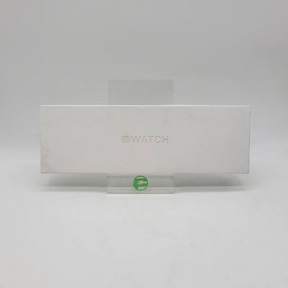 New GPS Only Apple Watch Series 10 42MM Black Aluminum Ink Sport Loop MWWG3LW/A