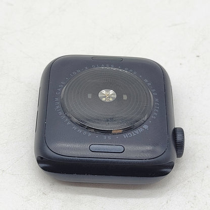 GPS Only Apple Watch SE 3 40MM Midnight Aluminum MEH94LW/A Face Only