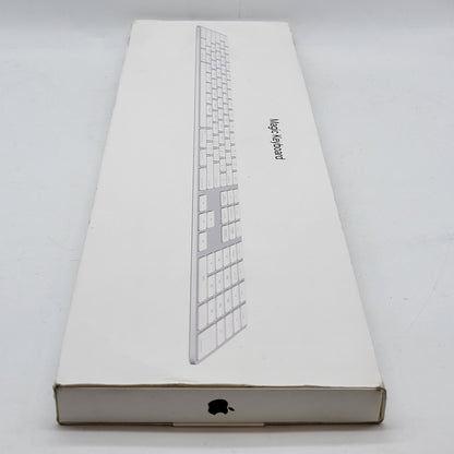 New Apple Magic Keyboard with Numeric Keypad A1843 Silver
