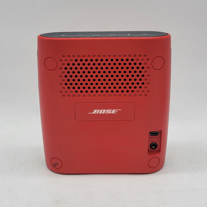 Bose Soundlink Color Wireless Portable Bluetooth Speaker Red 415859