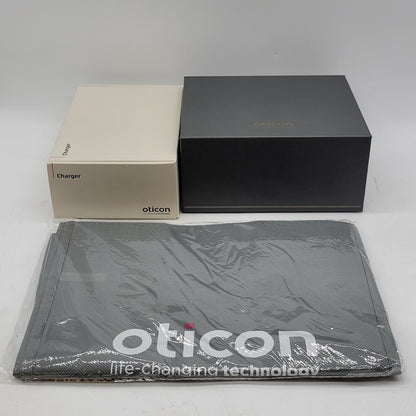 Oticon Intent 3 MiniRITE C090 Bluetooth Hearing Aids Chromebeige 269601