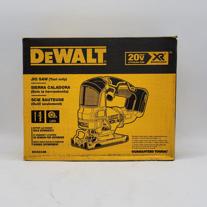 New DeWalt DCS334B 20V MAX Jig Saw Tool Only