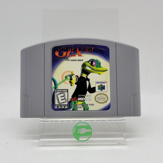 Gex 64 (Nintendo 64 N64, 1998) Cartridge Only
