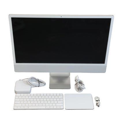 2023 Apple iMac 24" M3 10 Core 4.0GHz 24GB RAM 1TB SSD Silver A2873
