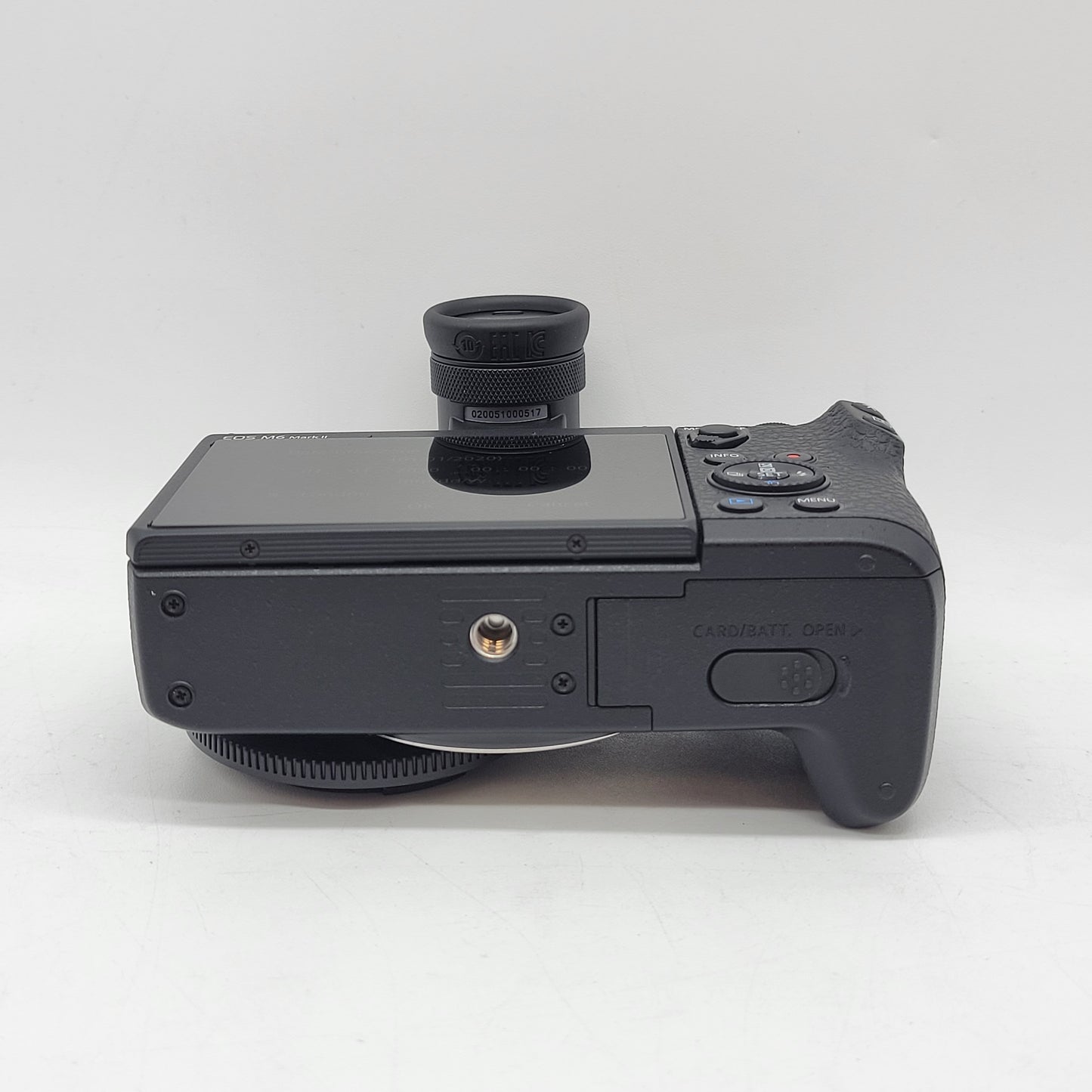 Canon EOS M6 Mark II 32.5MP Mirrorless Camera With EVFDC2 Viewfinder