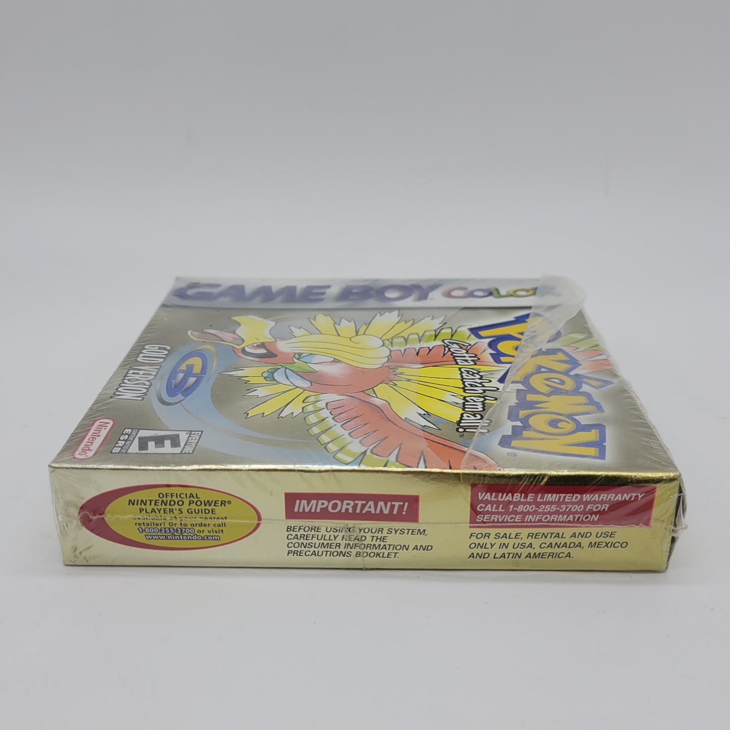 New Pokemon Gold (Nintendo GameBoy Color, 2000) Read