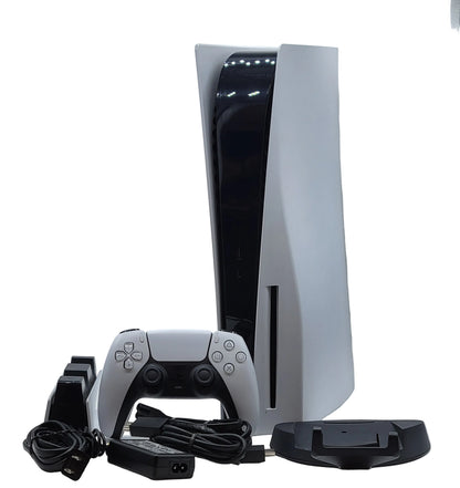 Sony PlayStation 5 Disc PS5 825GB White Console Gaming System CFI-1115A