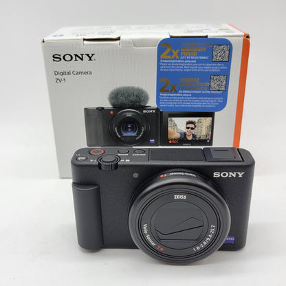 Sony ZV-1 20.1MP Compact Mirrorless Digital Camera Flawless