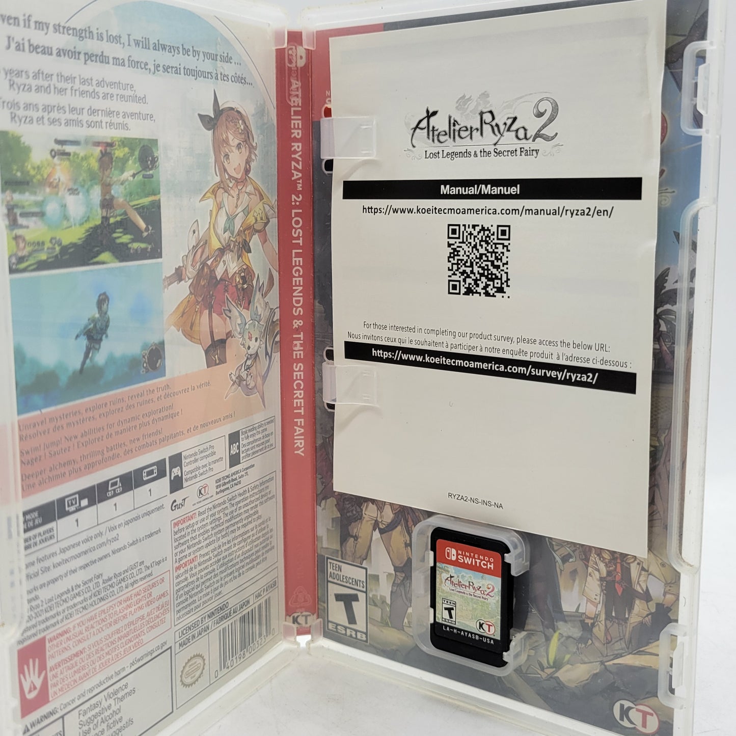 Atelier Ryza 2: Lost Legends & The Secret Fairy (Nintendo Switch, 2021)