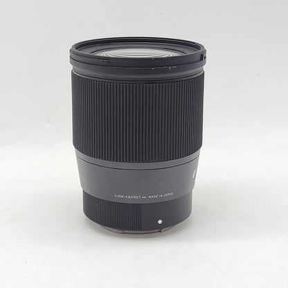 Sigma 16mm f/1.4 For Sony E-Mount Manual Lens