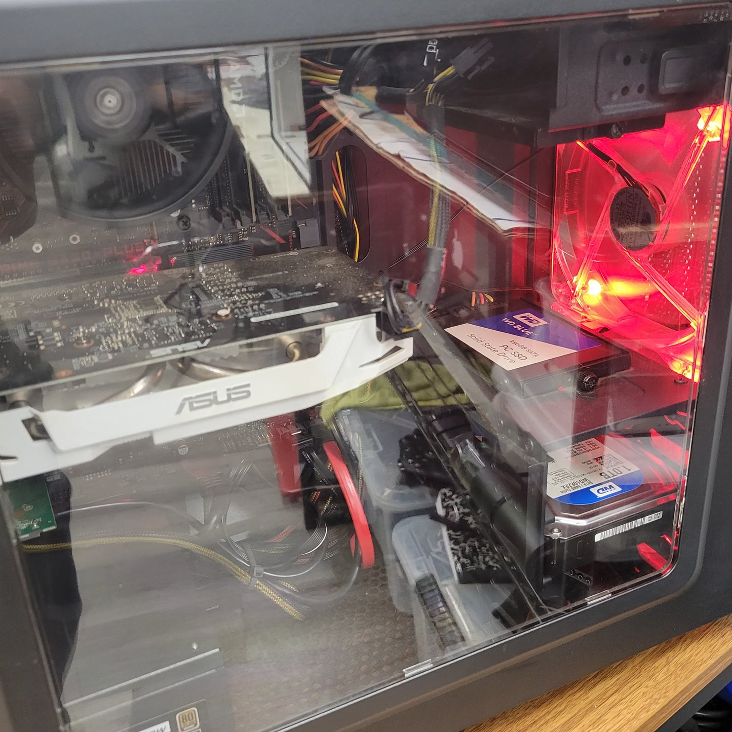 PowerSpec Custom PC Ryzen 5 1600 3.20GHz 16GB RAM 256GB SSD 1TB HDD GTX 1060