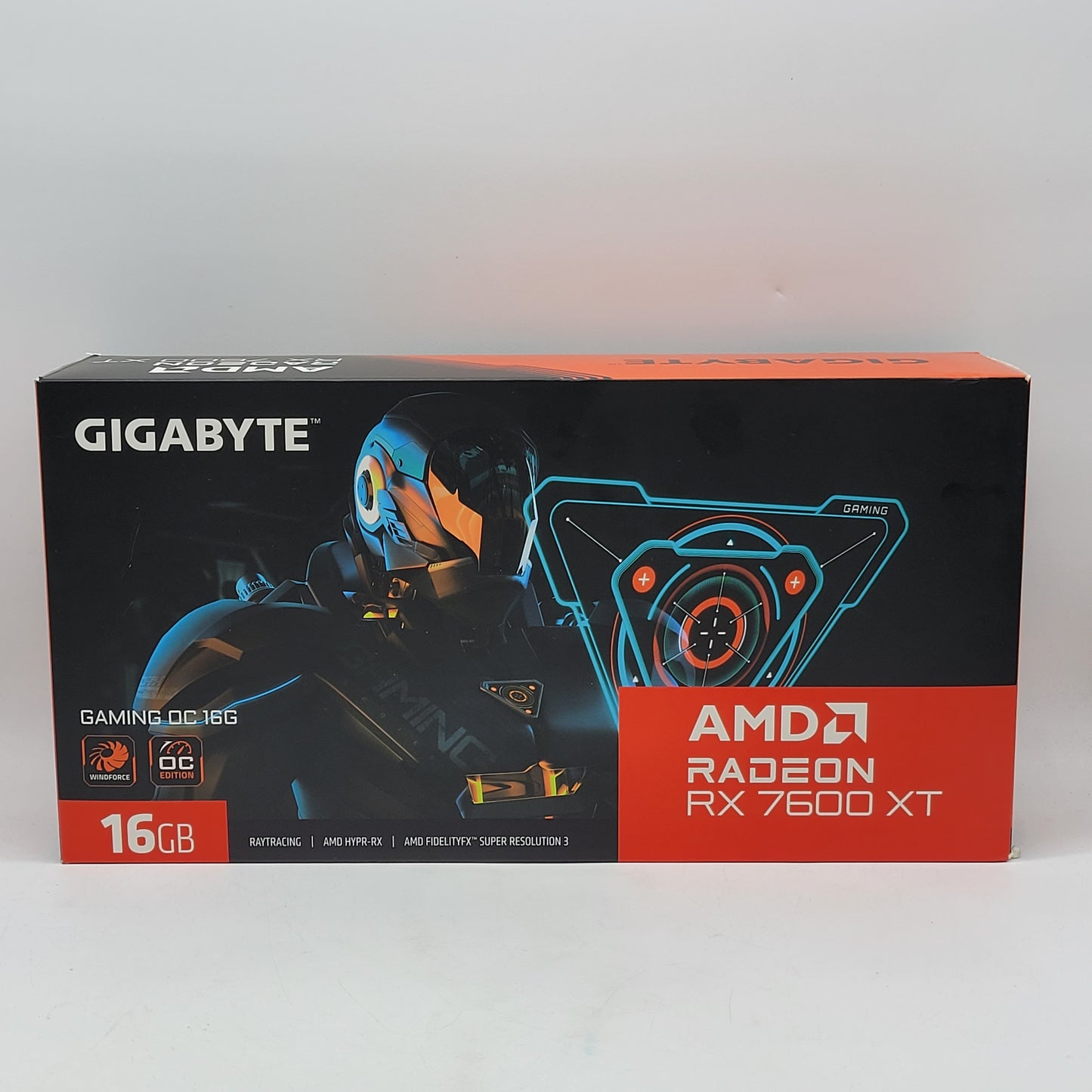New Gigabyte Radeon RX 7600 XT Gaming OC 16GB GDDR6 Graphics Card GV-R76XTGAMING
