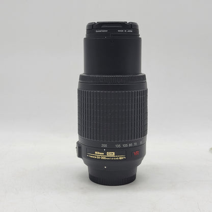Nikon AF-S DX NIKKOR 55-200mm f/4-5.6G ED VR Auto & Manual Lens AF-S