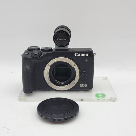 Canon EOS M6 Mark II 32.5MP Mirrorless Camera With EVFDC2 Viewfinder