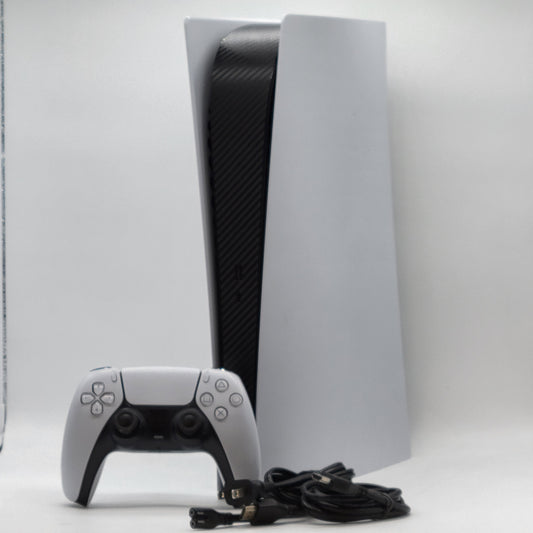 Sony PlayStation 5 Digital PS5 825GB White Console Gaming System CFI-1015B