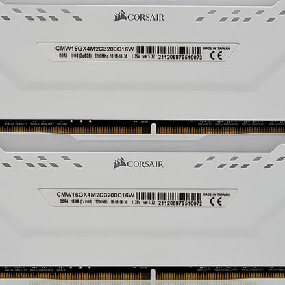 Corsair Vengeance RGB Pro 16GB (2x8GB) RAM DDR4 3200MHz CMW16GX4M2C320016W RAM