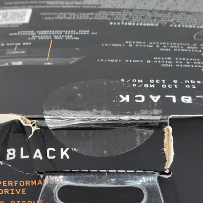 New Western Digital WD Portable BLACK P10 Game Drive 5TB HDD WDBA3A0050BBK-WEWM