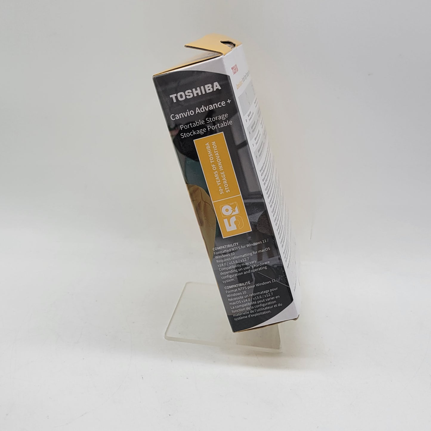 New Toshiba Portable Canvio Advance Plus 2TB HDD DTCA20