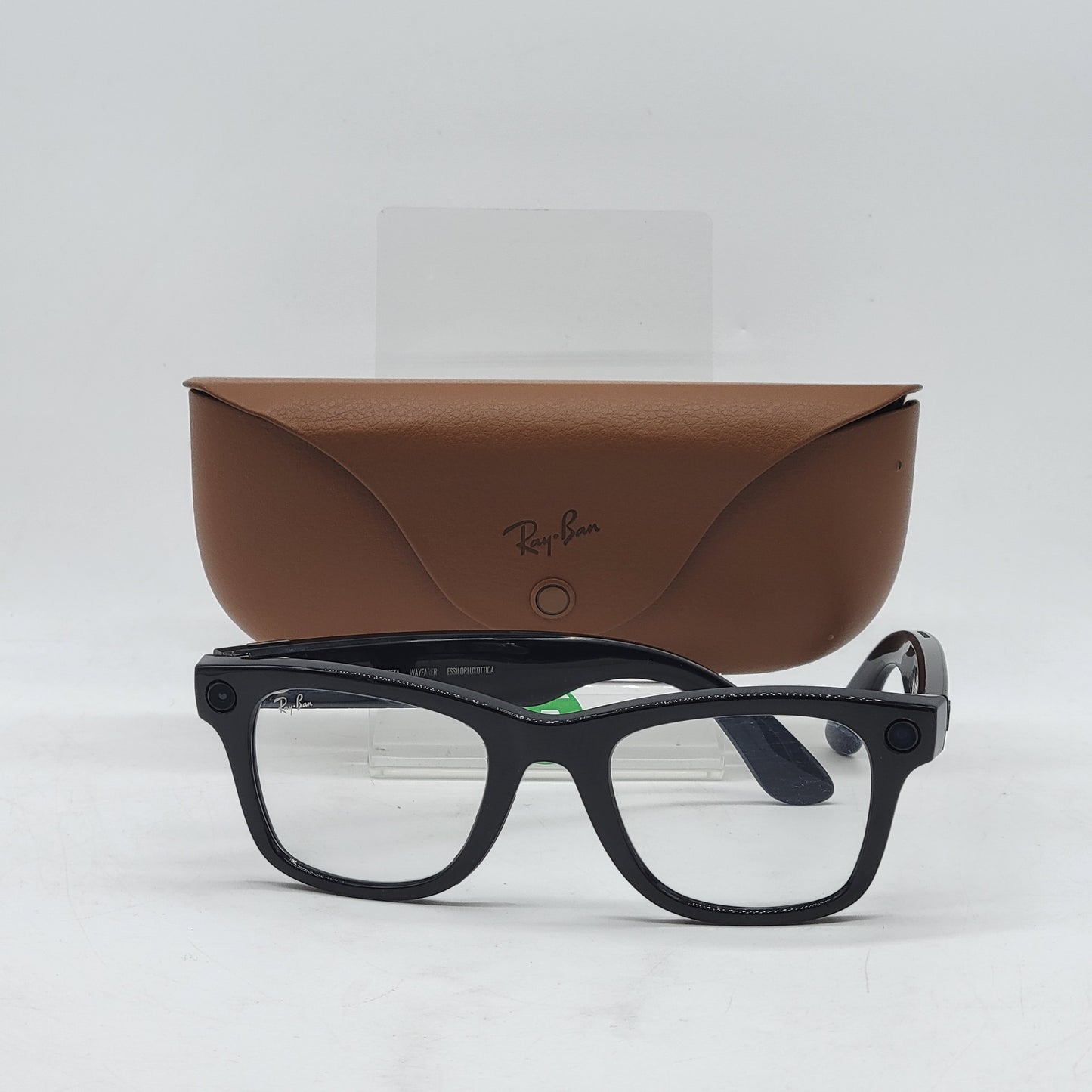 Ray-Ban Meta Wayfarer Gen 1 Shiny Black Transitions RW4006 AI Smart Glasses
