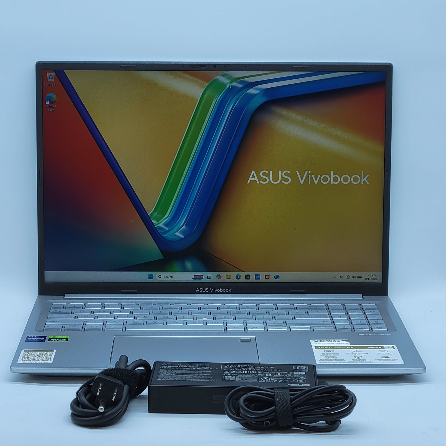 Asus Vivobook 16X K3605VU 16" i9-13900H 2.6GHz 16GB RAM 1TB SSD GeForce RTX 4050