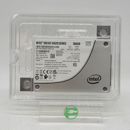 Intel 2.5" D3-S4520 Series 960GB SATA 6Gbs SSD SSDSC2KB960GZ