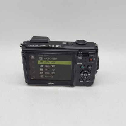 Nikon COOLPIX W300 16.0MP Digital Point And Shoot Camera