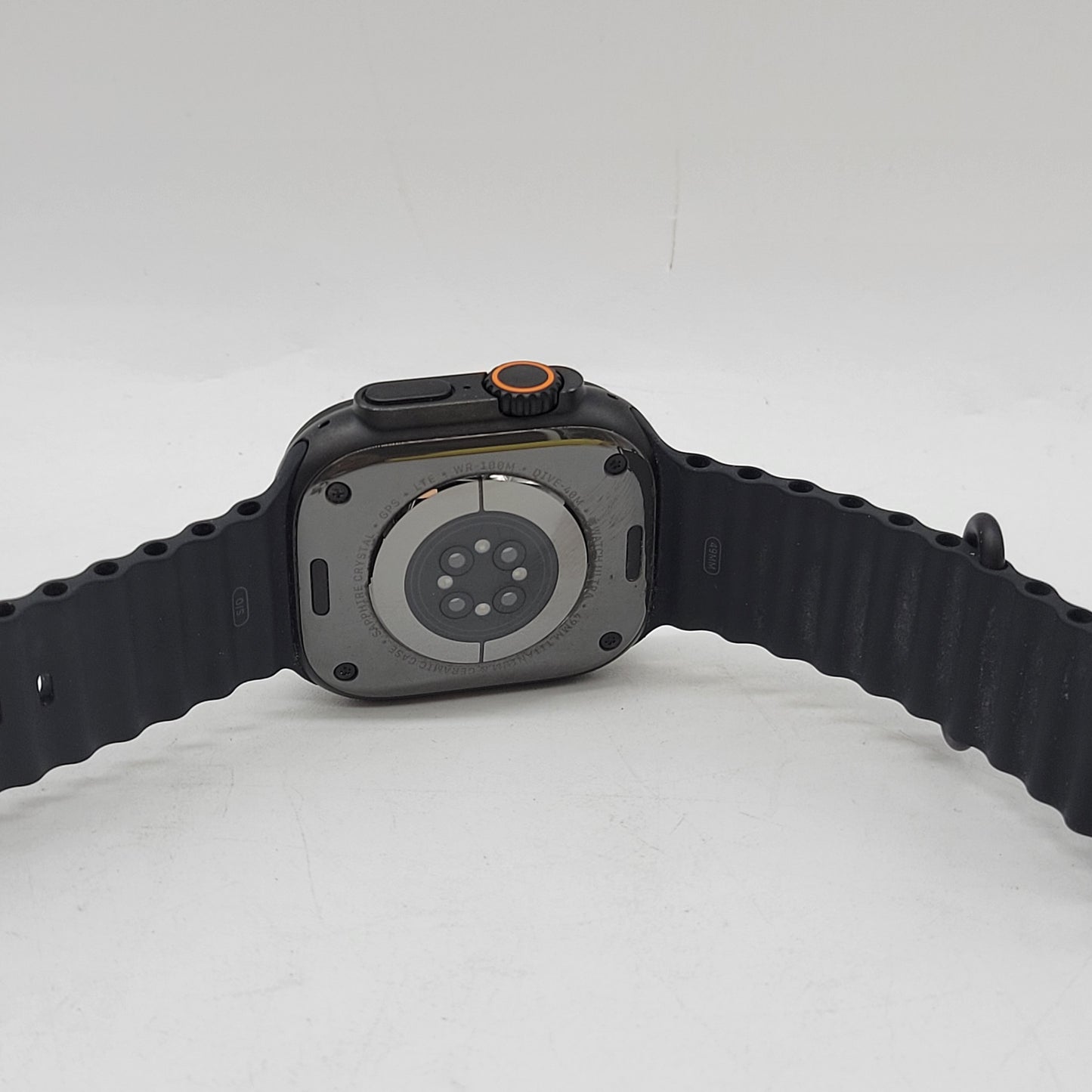 Unlocked Apple Watch Ultra 2 49MM Black Titanium Black Sport Band  MX4P3LW/A