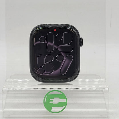 Unlocked Apple Watch Series 11 46MM Jet Black Aluminum Sport Band MFC24LW/A