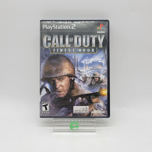 Call of Duty Finest Hour (Sony PlayStation 2 PS2, 2004)