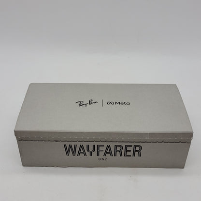 Ray-Ban Meta Wayfarer Gen 2 Shiny Black Standard RW4012 601/71 AI Smart Glasses