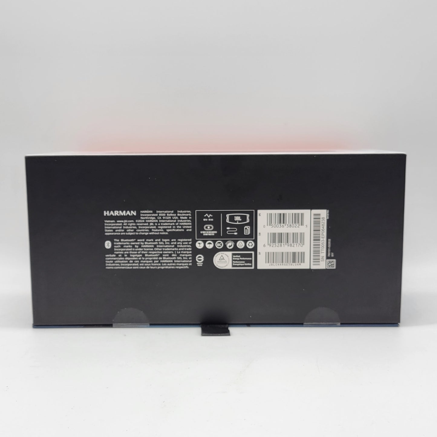 New JBL Charge 5 Portable Waterproof Bluetooth Speaker Blue JBLCHARGE5BLUAM