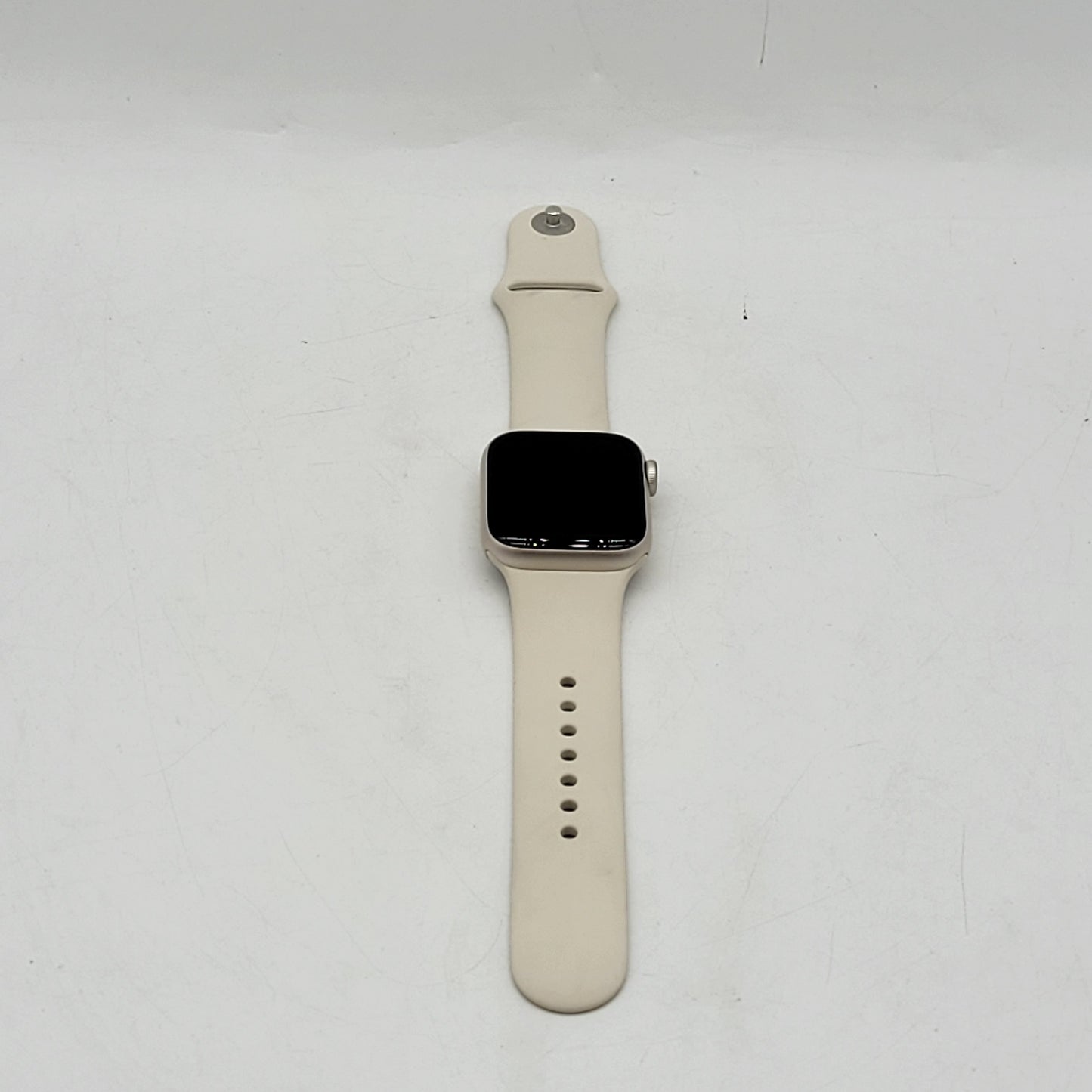GPS Only Apple Watch SE 2nd Gen 40MM Starlight Aluminum Sport Band MXEF3LL/A