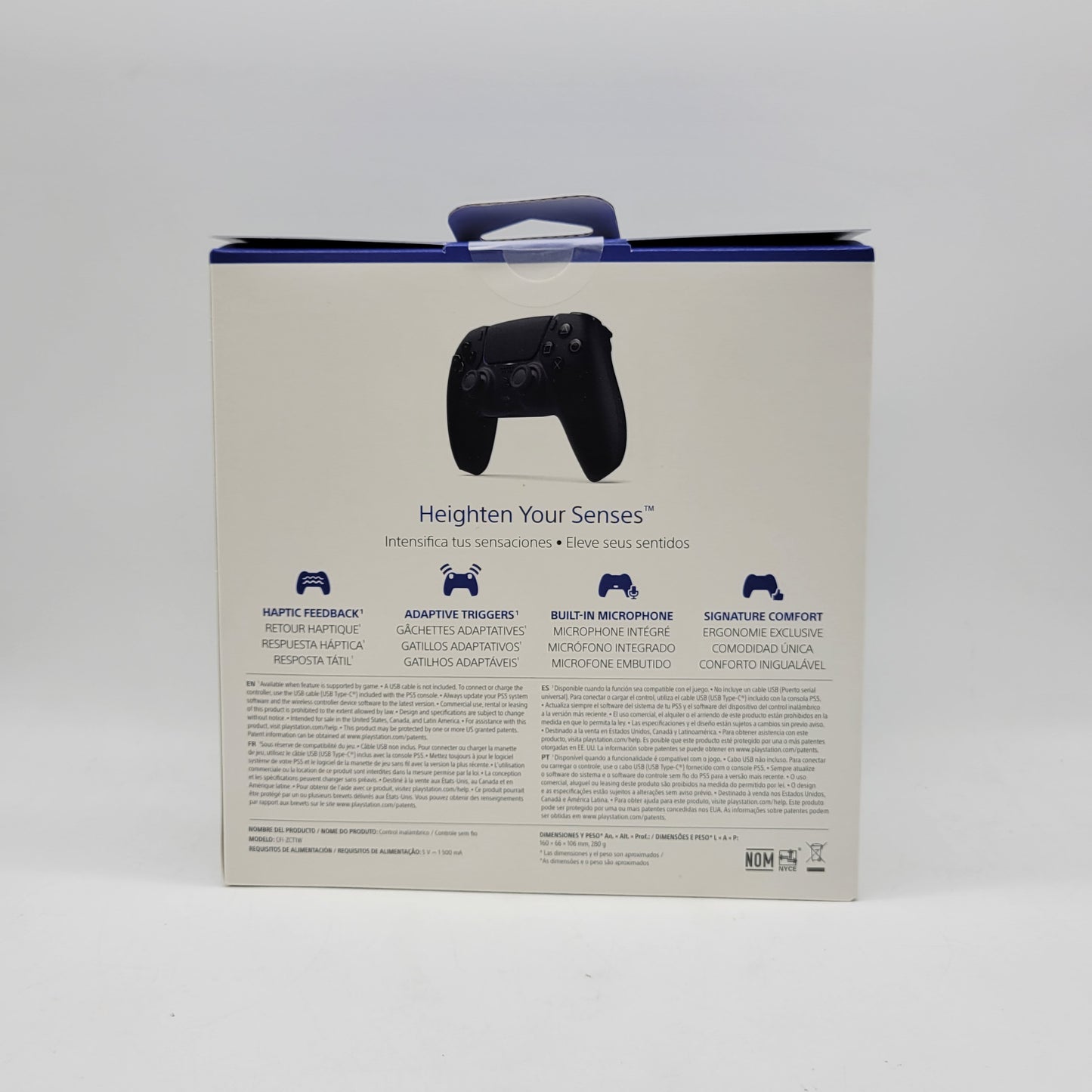 New Sony PlayStation 5 PS5 Dualsense Wireless Controller Black CFI-ZCT1W