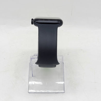 GPS Only Apple Watch SE 3 44MM Midnight Aluminum Black Sport Band MEHQ4LW/A