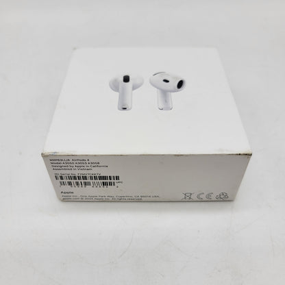 New Apple AirPods 4th Gen with Charging Case A3053 A3050 A3058 MXP63LL/A