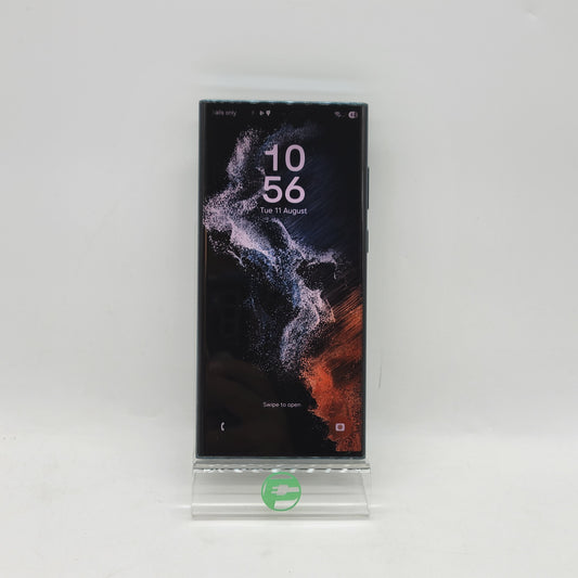 Factory Unlocked Samsung Galaxy S22 Ultra 8GB RAM 128GB SM-S908B/DS Green