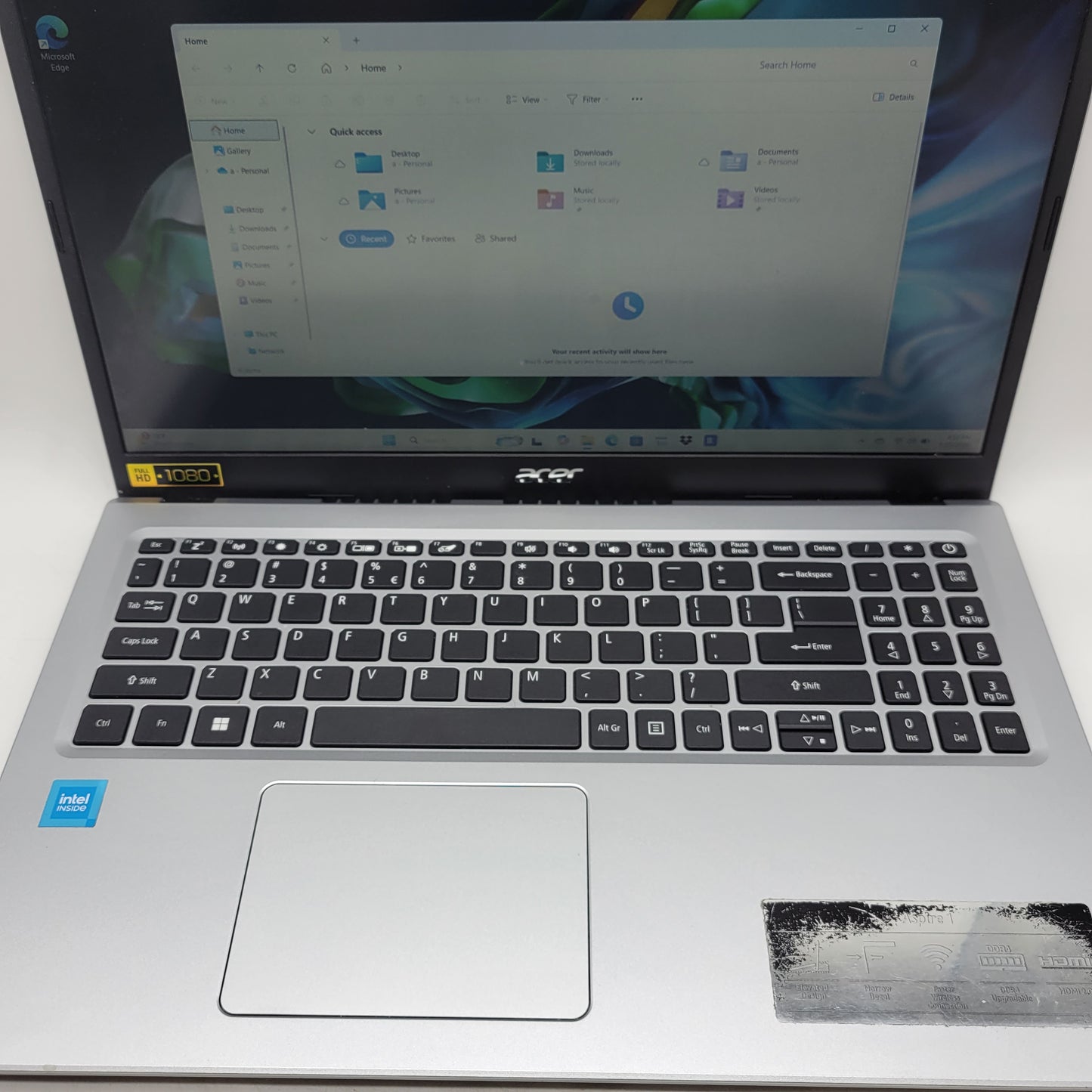 Acer Aspire 1 A115-32 15.6" Celeron N4500 1.1GHz 4GB RAM 128GB SSD
