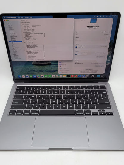 2024 Apple MacBook Air 13.6" M3 8C GPU 4.0GHz 8GB RAM 256GB SSD A3113