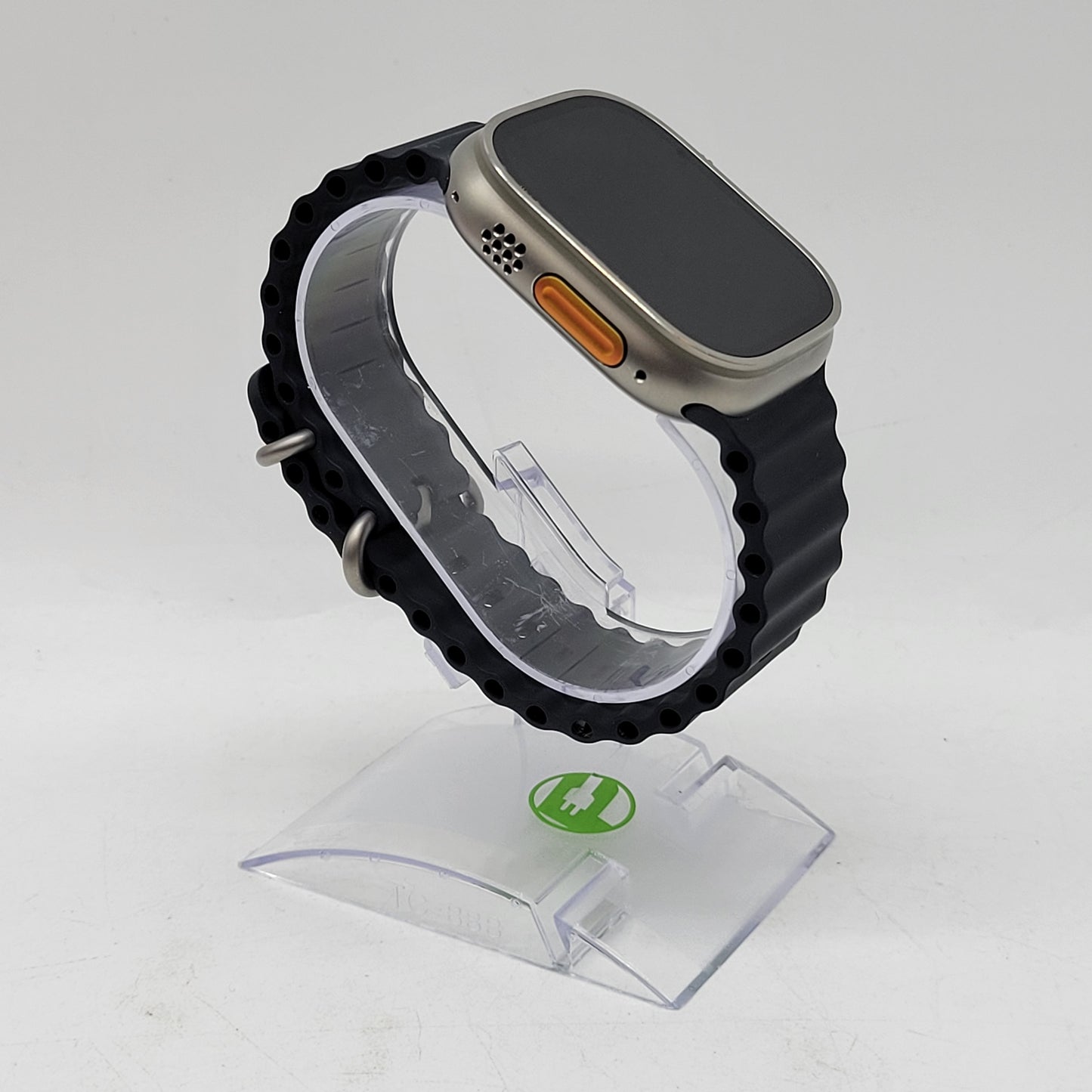 Unlocked Apple Watch Ultra 49MM Natural Titanium Ocean Blue Band MQET3LL/A