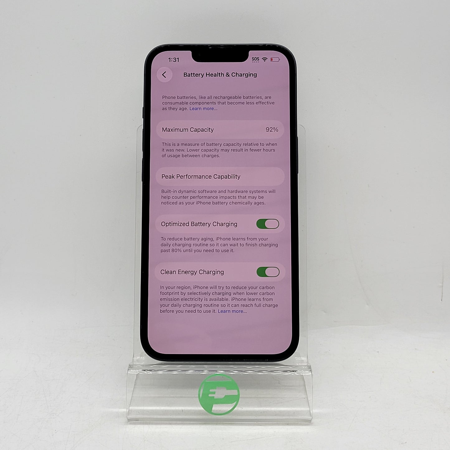 Factory Unlocked Apple iPhone 13 128GB Midnight MLA23LL/A