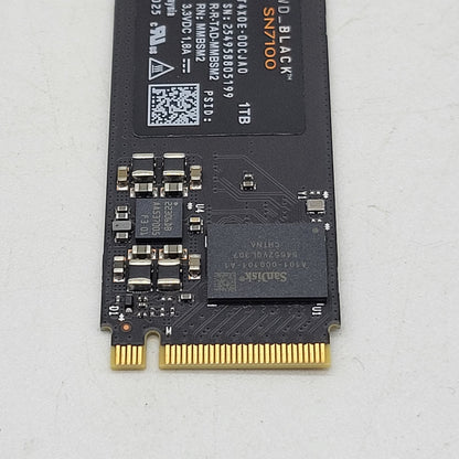SanDisk 2280mm SN7100 1TB PCIe Gen 4.0 x4 SSD WDS100T4X0E