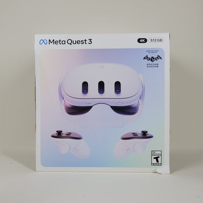 Meta Quest 3 512GB Standalone All-in-One VR Headset S3A